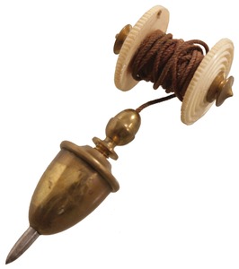Unmarked: Small "Chalice" Form Plumb Bob