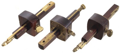 M.M. Brainard, Green River, New York: Study Group Of Three Marking Gauge