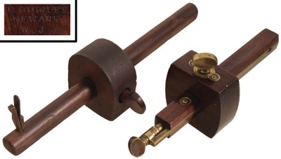 Philip Quigley, Newark, New Jersey: Study Pair Of Marking Gauge