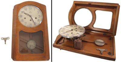 Frederick Mauthe, Schwemenningen, Germany: Nazi Era Bentwood Wall Clock