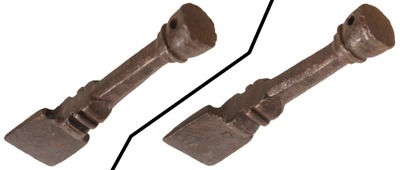 Unmarked: Early Forged Iron Buttonhole Chisel