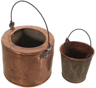 Unmarked: Early Copper Glue Pot