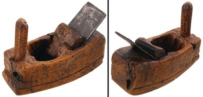 Unmarked: Carved & Decorated Burl Compassne