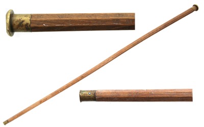 Belcher Bros. & Company, New York, New York: Log Measure Cane Rule