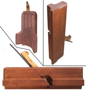 Jones, I./Living In Medway: Early Yellow Birch Rabbet Molding Plane