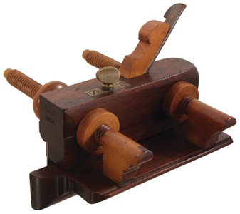 H. Chapin, Union Factory, Pine Meadow, Connecticut, No. 245: Unhandled Rosewood Plow Plane
