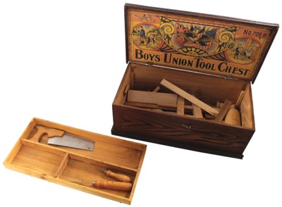 Rufus Bliss, Pawtucket, Rhode Island, No. 700 B: "The Union Boy's Tool Chest"