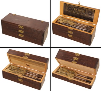 Russell Jennings Manufacturing Company, Deep River, Connecticut: Full Set Of Spiral Auger Bit