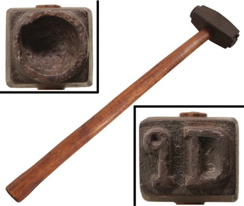 Unmarked: Extra Clean Log Marking Hammer