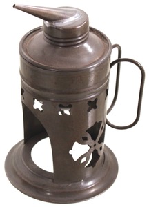 Unmarked: Early Pierced Tin Oil Can