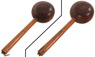 Unmarked: Rare Horse Collar Maker's Mallet