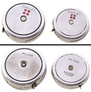 Stanley Rule & Level: Two Extra Clean "Fou Square" Tape Measure
