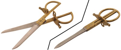 Unmarked: Pair Of Unus. "Dagger" Shears