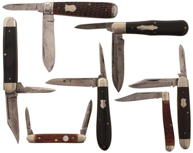 Assorted Makers: Seven American Mkr. Pocket Knives