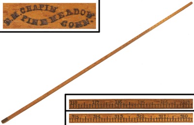E.M. Chapin, Pine Meadow, Connecticut: Four-Foot Wantage Rule