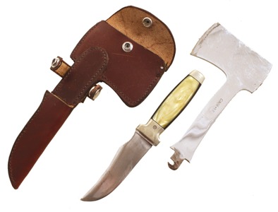 W.R. Case & Sons Cutlery Company, Bradford, Pennsylvania: Combination Knife And Hatchet