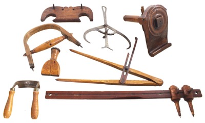 Assorted Makers: Lot Of Extra Clean Coopers' Tools
