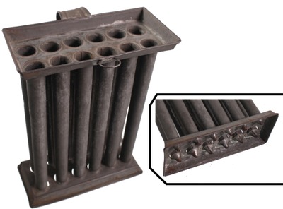 Unmarked: Early 12 Candle Candle Mold