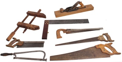 Assorted Makers: Lot Of Sound & Usabl Woodworking Tools