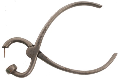 Jacob Boning, Philadelphia, Pennsylvania: Early Patent Ear Piercing Pliers