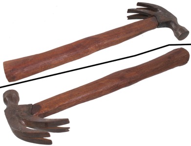 Unmarked: Artfully Crafted Dbl. Claw Hammer