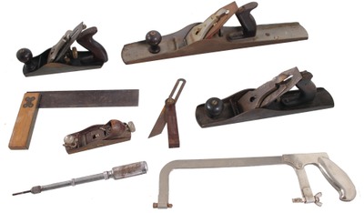 Assorted Makers: Lot Of Clean And Usa Woodworking Tools