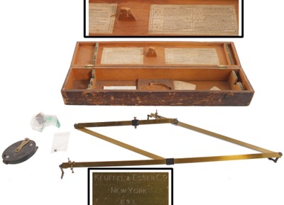 Keuffel & Esser Company, New York, New York, No. 893: Extra Clean Brass Pantograph