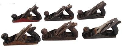 Stanley Rule & Level: Dealer Lot Of Six Smooth Plane