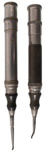 Snow Dental Company, Buffalo, New York: Two Examples Of Snow Patent Dental Plugge