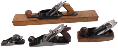 Goodall Tool Company, Philadelphia,  Pennsylvania: Four "Goodall" Bran Woodworking Planes