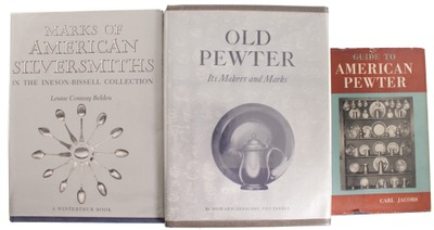 Assorted Makers: Three Antique Metal Reference Book