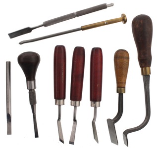Assorted Makers: Lot Of Spec. Purp. Carving Tool
