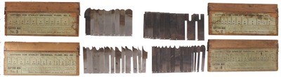 Stanley Rule & Level: Set Of No. 55 Plane Cutting Irons