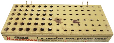 Stanley Rule & Level: Stanley "Handyman" Screwdriver Display