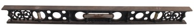 M.W. Robinson, Brooklyn, New York, No. 9: Cast Iron Filigree Level