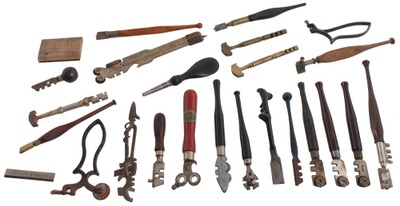 Assorted Makers: Lot Of Asst. Early Glass Cutters