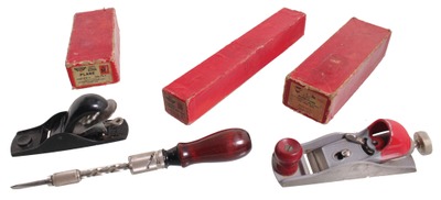 Millers Falls Company, Millers Falls, Massachusetts: Lot Of Three Clean Woodworking Tools