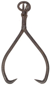 Unmarked: Massive Forged Iron Grapple