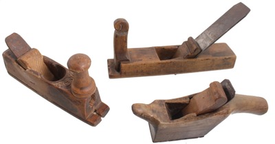 Unmarked: Three Early European Wooden Planes