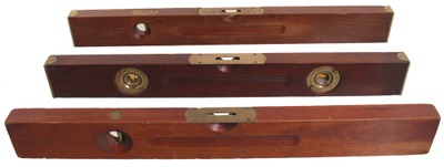 E.C. Simmons Hardware Company, St. Louis, Missouri: Three Extra Clean "Keen Kutter" Levels