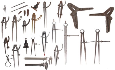 Assorted Makers: Lot Of Assorted Calipersividers