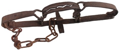Unmarked: Early Hand Forged Wolf Trap