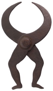 Unmarked: Pair Of "Ladyleg" Registering Calipers