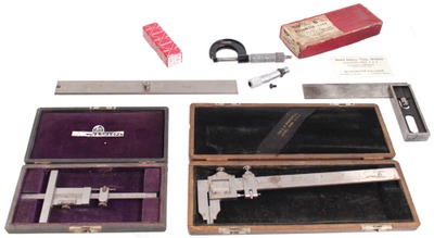 Assorted Makers: Lot Of Clean & Usabl Machinists' Tools