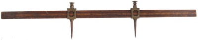 Unmarked: Pair Of Early Brass Trammels