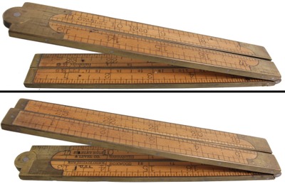 Stanley Rule & Level, No. 60: Two-Foot/Four-Fold Folding Rule