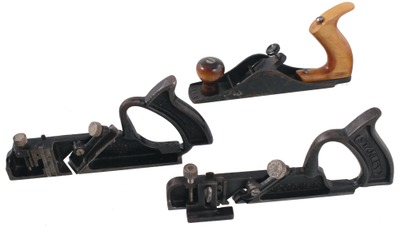 Assorted Makers: Three Incomplete Woodworking Planes