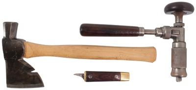 Assorted Makers: Lot Of Three Clean Woodworking Tools