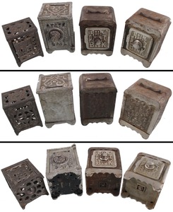 Assorted Makers: Four "Safe" Type Still Banks