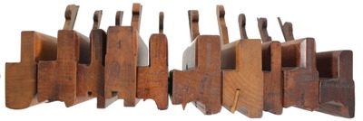 Assorted Makers: Lot Of English Mkr. Molding Planes